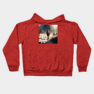 Life is a journey Kids Hoodie